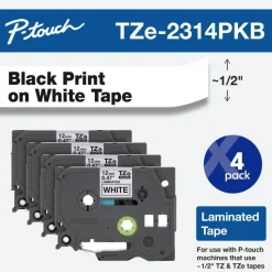 Brother P-Touch TZe-231 Label Tape, 1/2