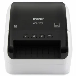 Brother QL-1100C Wide Format Professional Label Printer, 69 Labels/min Print Speed, 5.9 x 8.7 x 6.7