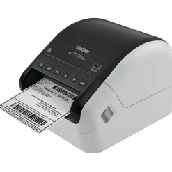 Brother QL-1110NWBC Wide Format Professional Label Printer, 69 Labels/min Print Speed, 5.9 x 6.7 x 8.7