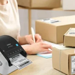 Brother QL-1110NWB Desktop Direct Thermal Printer - Monochrome - Label Print - USB - Bluetooth - Wireless LAN