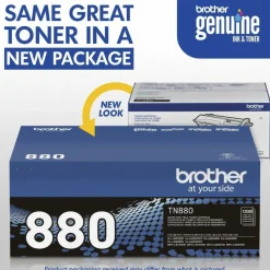 Brother TN-880 Black Extra-High Yield Toner Cartridge, TN-880BK
