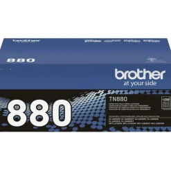 Brother TN-880 Black Extra-High Yield Toner Cartridge, TN-880BK