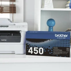 Brother TN-450 Black High Yield Toner Cartridge, TN-450BK