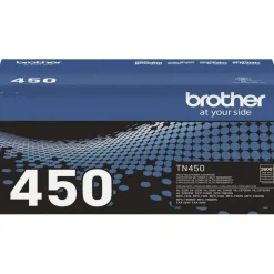 Brother TN-450 Black High Yield Toner Cartridge, TN-450BK