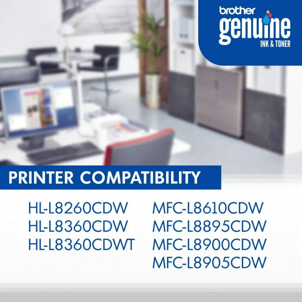 Brother TN-431 Black Toner Cartridge, TN-431BK