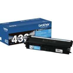 Brother TN-433 Cyan High Yield Toner Cartridge, TN-433C