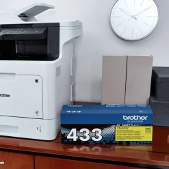 Brother TN-433 Yellow High Yield Toner Cartridge, TN-433Y
