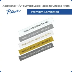 Brother TZe-631 Black-On-Yellow Tape, 0.5