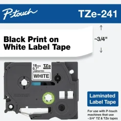 Brother TZe Flat Surface Laminated Tape