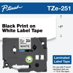 Brother TZe Laminated Tape