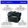 Brother Wireless MFC-L2900DW Compact Monochrome AIO Laser Printer, Copy/Fax/Print/Scan