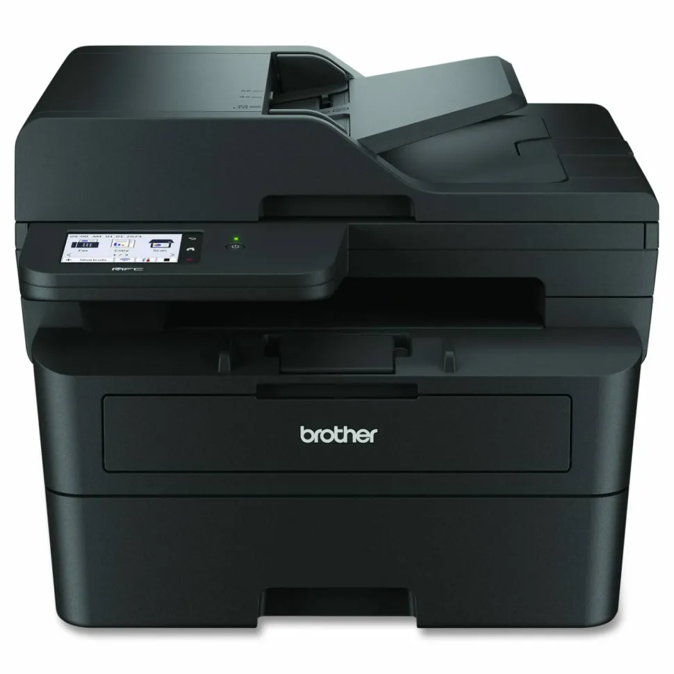 Brother Wireless MFC-L2900DW Compact Monochrome AIO Laser Printer, Copy/Fax/Print/Scan