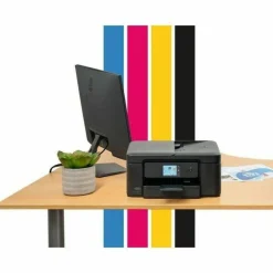 Brother Work Smart MFC-J1410DW Wired & Wireless Inkjet Multifunction Printer - Color - Black