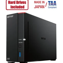 BUFFALO LinkStation 710 1-Bay Professional Network Storage 4TB (1x4TB) with Hard Drives Included