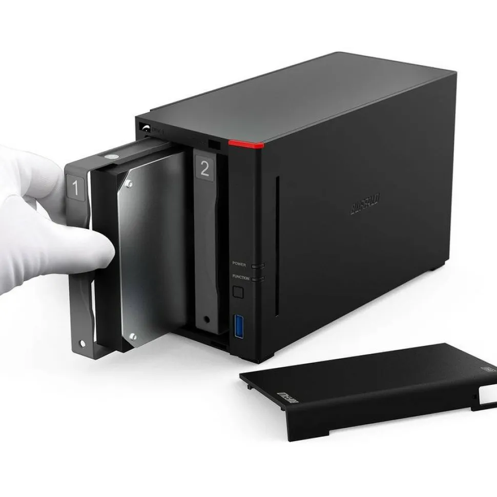 BUFFALO LinkStation 720 2-Bay Professional Network Storage 16TB (2x8TB) with Hard Drives Included
