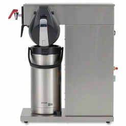 BUNN AXIOM DV-APS Airpot System, 12 Cups, Silver/Black