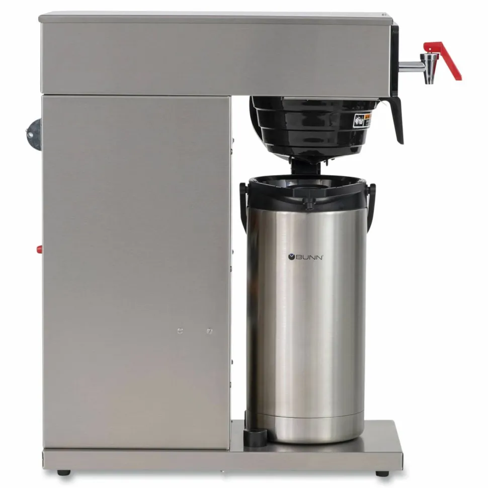 BUNN AXIOM DV-APS Airpot System, 12 Cups, Silver/Black