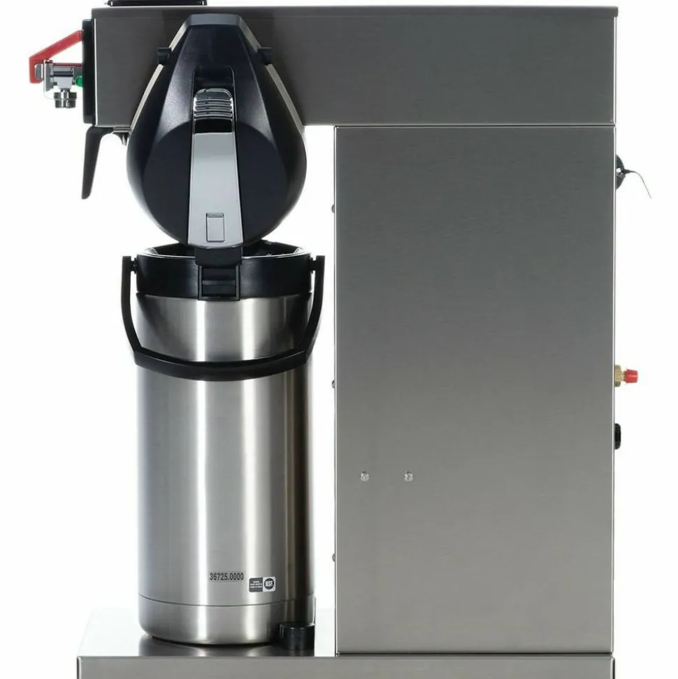BUNN CWTF15-APS Automatic Airpot Coffee Brewer, Gray/Stainless Steel