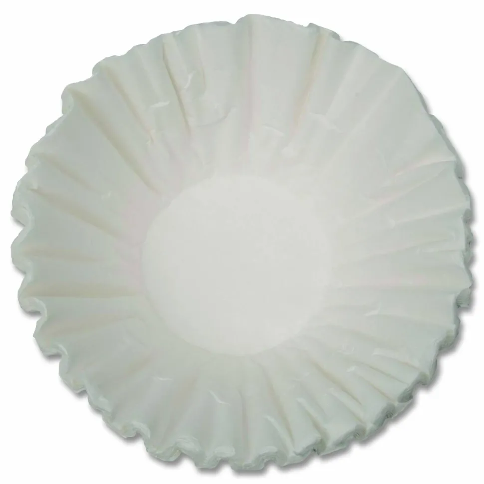 BUNN Flat Bottom Coffee Filters, 12-Cup Size, 250 Filters/Pack