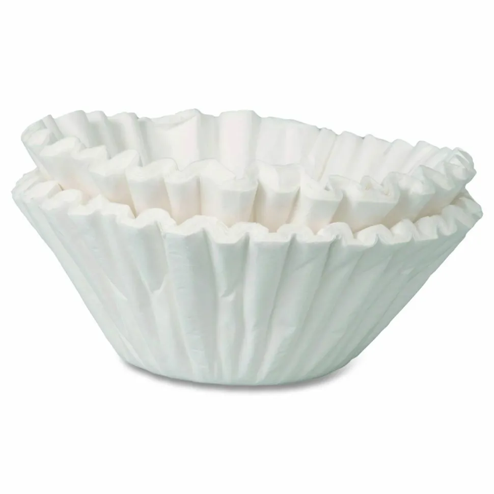 BUNN Flat Bottom Coffee Filters, 12-Cup Size, 250 Filters/Pack