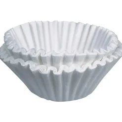 BUNN Home Brewer Coffee Filters - 250 Filter(s) - 12 Cup(s) - Chlorine-free, Heavyweight - 250/Box - 12 / Carton - White