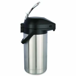 BUNN Lever Action Airpot, 101 oz, Stainless Steel/Black