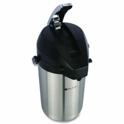 BUNN Lever Action Airpot, 101 oz, Stainless Steel/Black