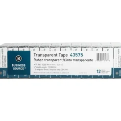 Business Source All-purpose Transparent Glossy Tape - 0.75