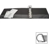 Business Source Basic View 3-Ring Binder, 3" D-Rings, Black