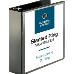 Business Source Basic View 3-Ring Binder, 3