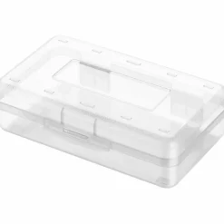 Business Source Carrying Case Pencil, Writing Utensils, Supplies - Clear