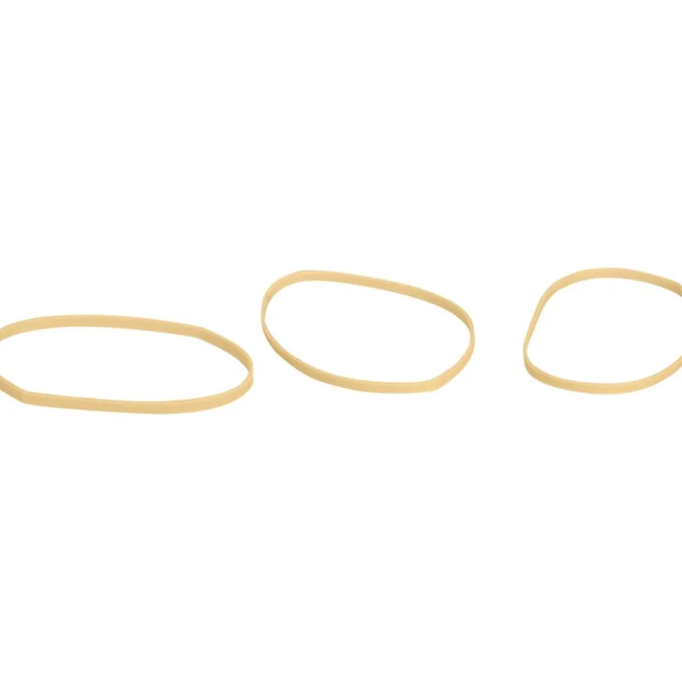 Business Source Quality Rubber Bands - Size: #33 - 3.5" Length x 0.1" Width - Sustainable - Rubber - Crepe - 600 / Pack