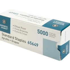 Business Source Standard Staples - 1/4