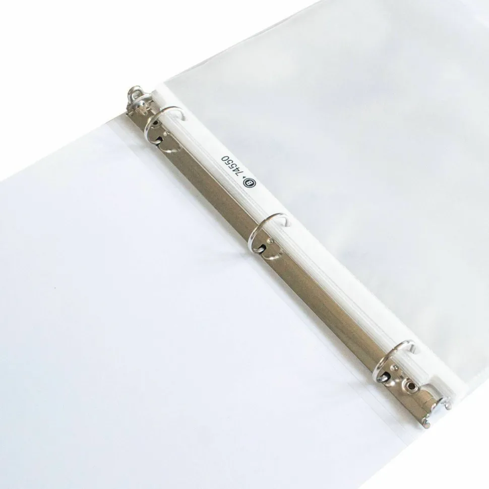 Business Source Top-Loading Sheet Protectors, 8-1/2" x 11", 3.3-mil, Clear, Box Of 100 Protectors