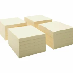 Business Source Yellow Repostionable Adhesive Notes - 3