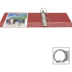 Business Source Basic Round Ring Binders - 3