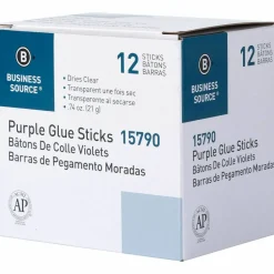 Business Source Bulk Purple Glue Sticks