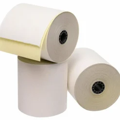 Business Source Carbonless Paper, 3" x 90', Carton Of 50 Rolls
