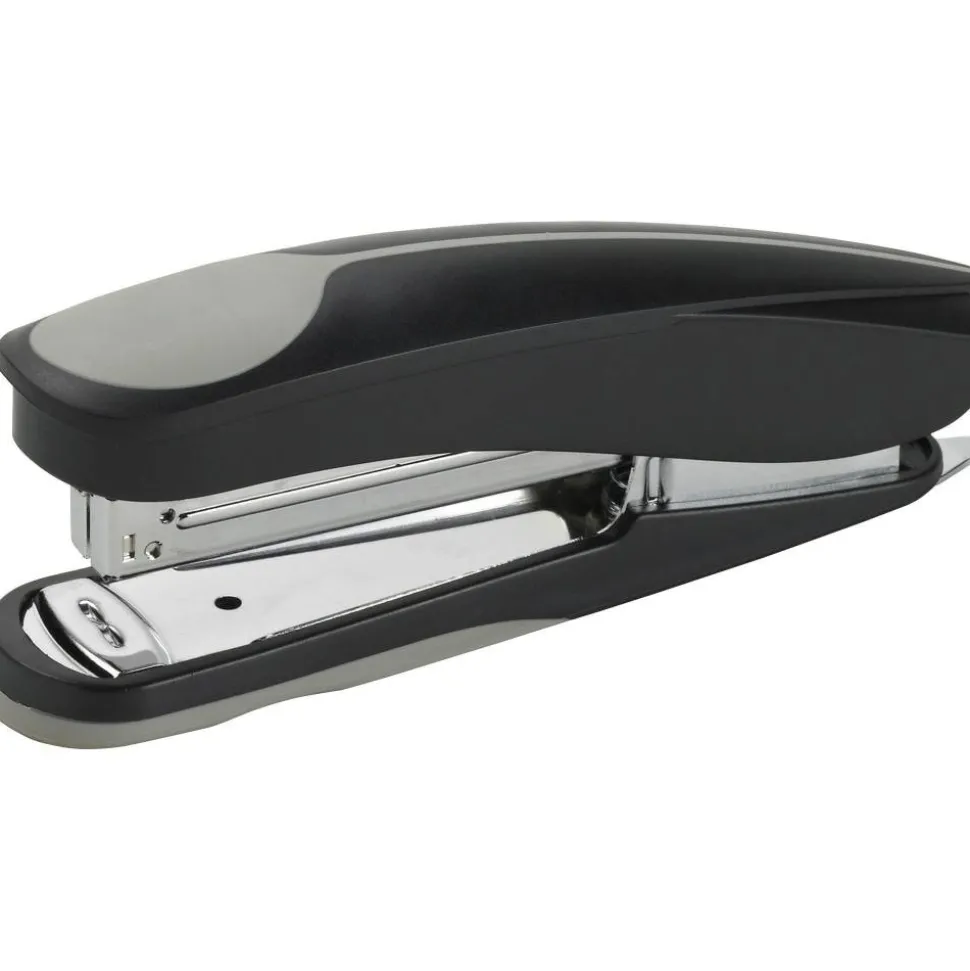 Business Source Dual Shot Full-strip Stapler - Staples Upto 20 Sheet of 20lb Paper - Holds Upto 210 Staple - 62830