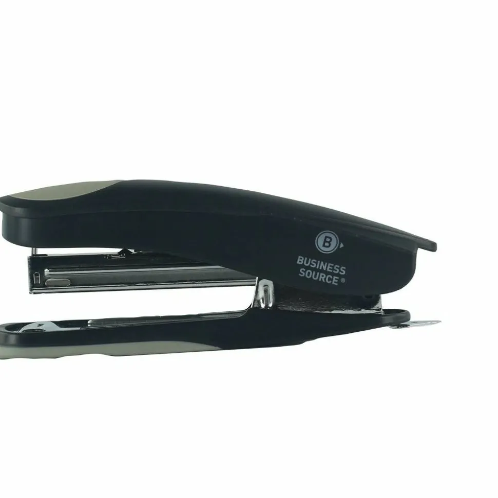 Business Source Dual Shot Full-strip Stapler - Staples Upto 20 Sheet of 20lb Paper - Holds Upto 210 Staple - 62830