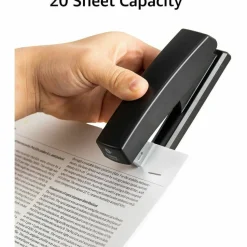 Business Source Half-strip Stapler