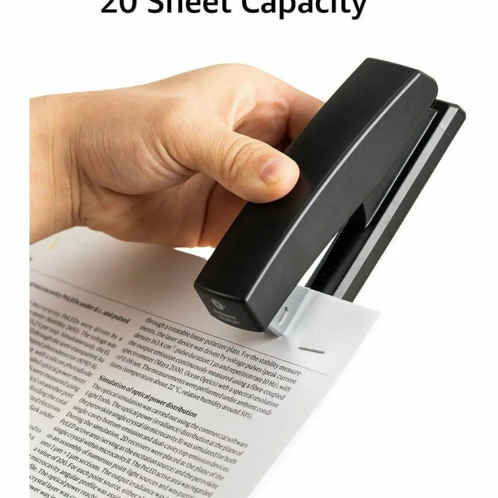 Business Source Half-strip Stapler
