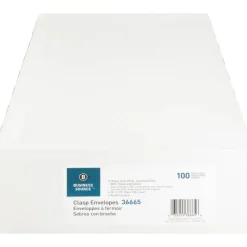 Business Source Heavy-duty Clasp Envelopes - Clasp - #97 - 10