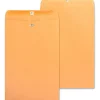 Business Source Heavy-duty Clasp Envelopes - Clasp - #98 - 10" Width x 15" Length - 28 lb - Clasp - Kraft - Kraft - 100 / Box