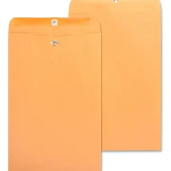 Business Source Heavy-duty Clasp Envelopes - Clasp - #98 - 10" Width x 15" Length - 28 lb - Clasp - Kraft - Kraft - 100 / Box