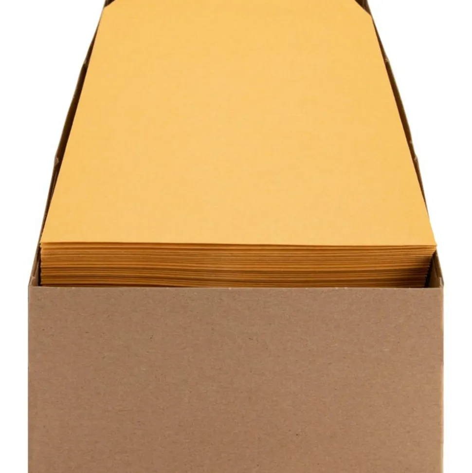 Business Source Heavy-duty Metal Clasp Envelopes - Clasp - #55 - 6" Width x 9" Length - 28 lb - Clasp - Kraft - Kraft - 100 / Box