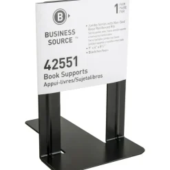 Business Source Heavy-gauge Steel Book Supports