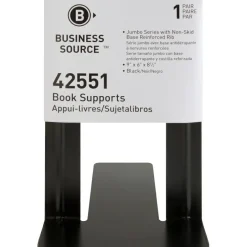 Business Source Heavy-gauge Steel Book Supports