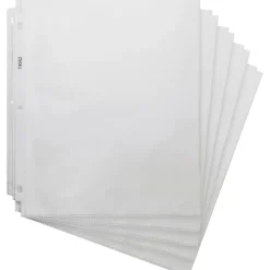Business Source Heavyweight Sheet Protectors - 3.3 mil Thickness - For Letter 8 1/2