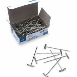 Business Source High Quality Steel T-pins - 0.56
